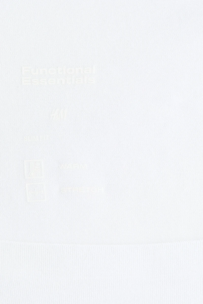 Warming Slim-Fit Long-Sleeved Top