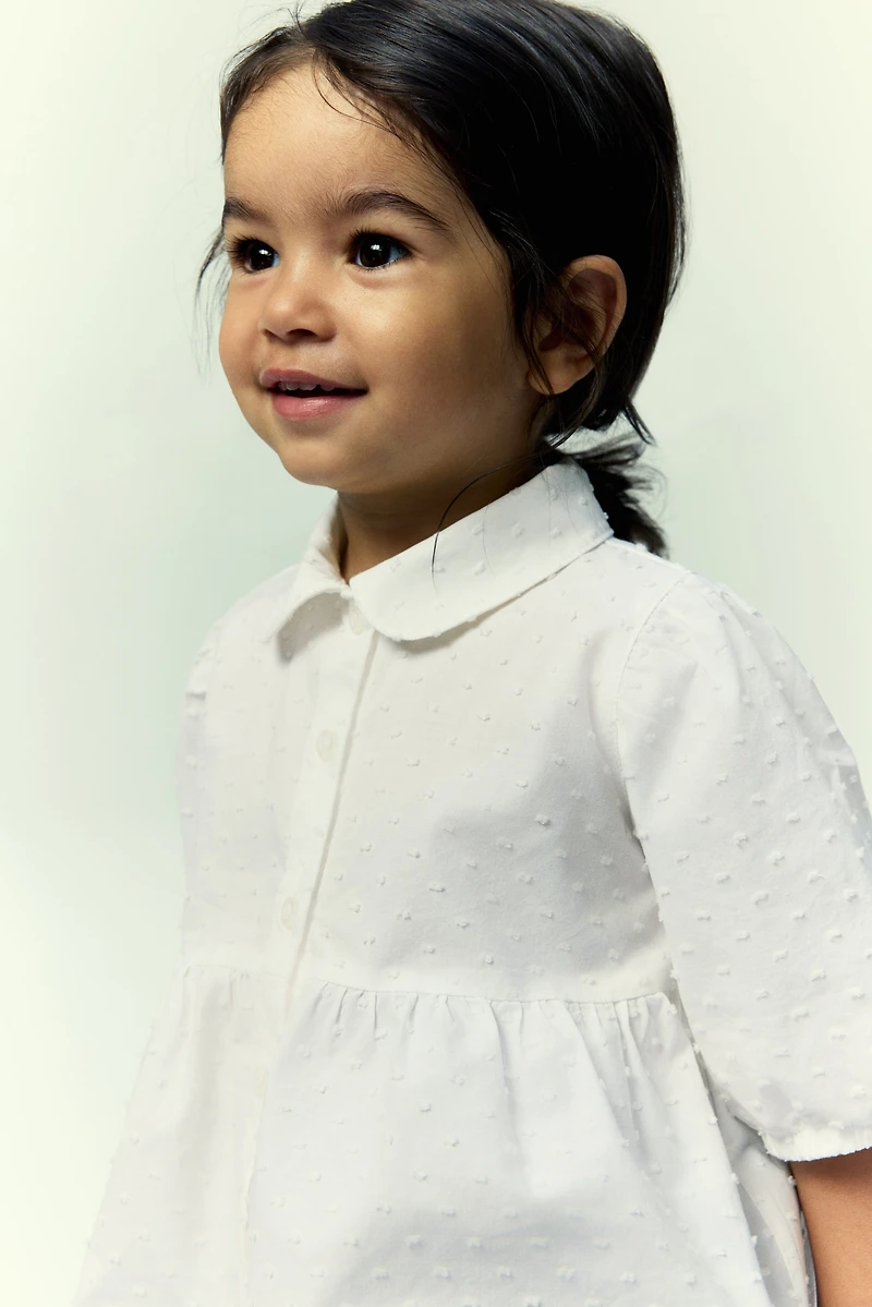 Plumeti Cotton Blouse