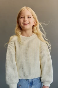 Chenille-Knit Sweater