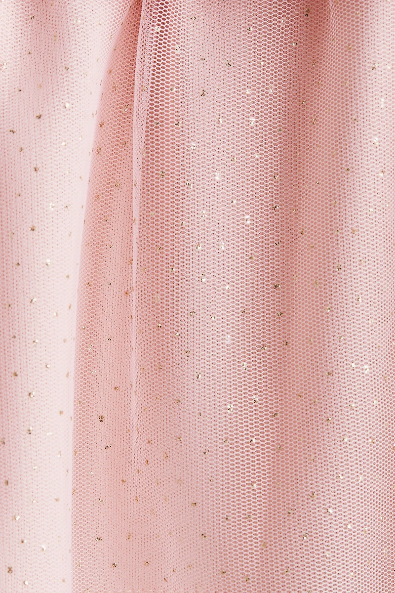 Robe en molleton avec jupe tulle