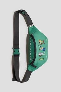 Crossbody Bag with Printed Motif