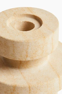 Small Sandstone Candleholder