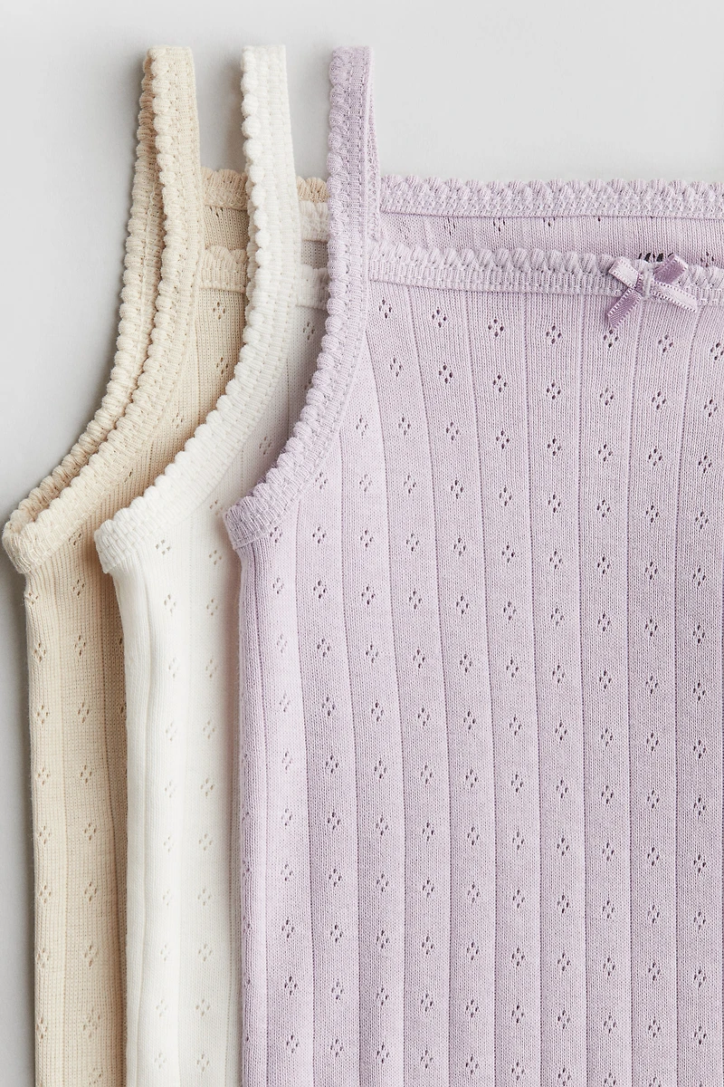 3-pack Sleeveless Bodysuits