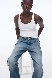 Débardeur en tricot côtelé