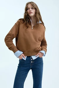 Jean évasé taille haute