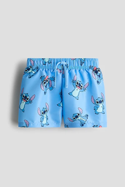 Short de bain imprimé