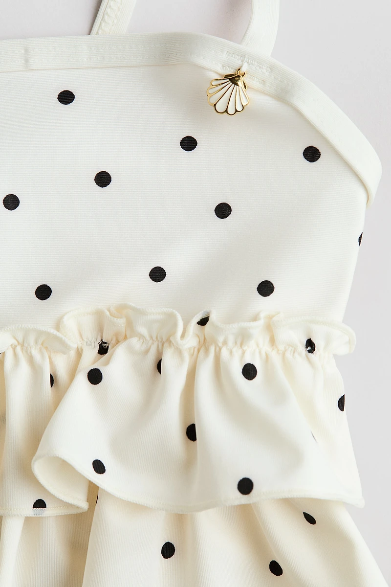 Two-Piece Swimsuit with Flounces