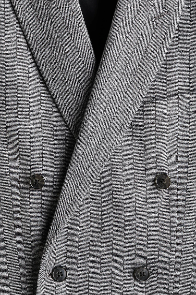 Regular-Fit Double-Breasted Jacket