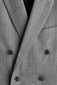 Regular-Fit Double-Breasted Jacket