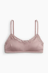 Padded Soft-Cup Jersey Bra
