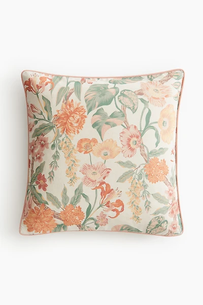 Housse de coussin à motif
