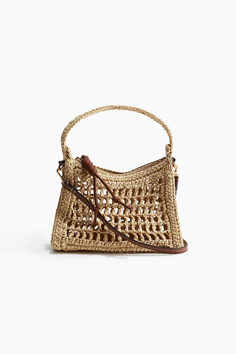 Straw Crossbody Bag