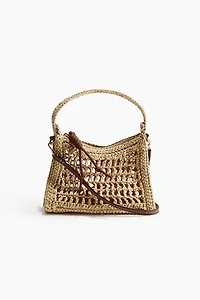 Straw Crossbody Bag
