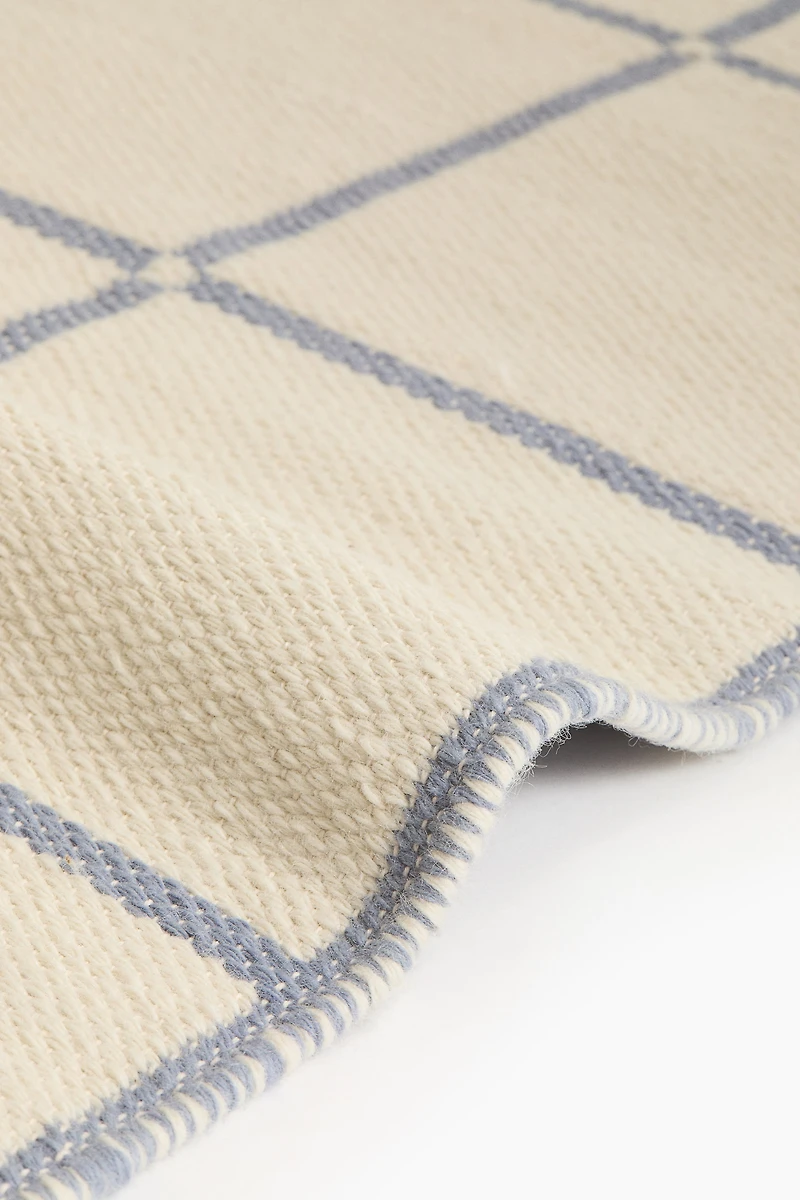 Large Reversible Wool-Blend Rug