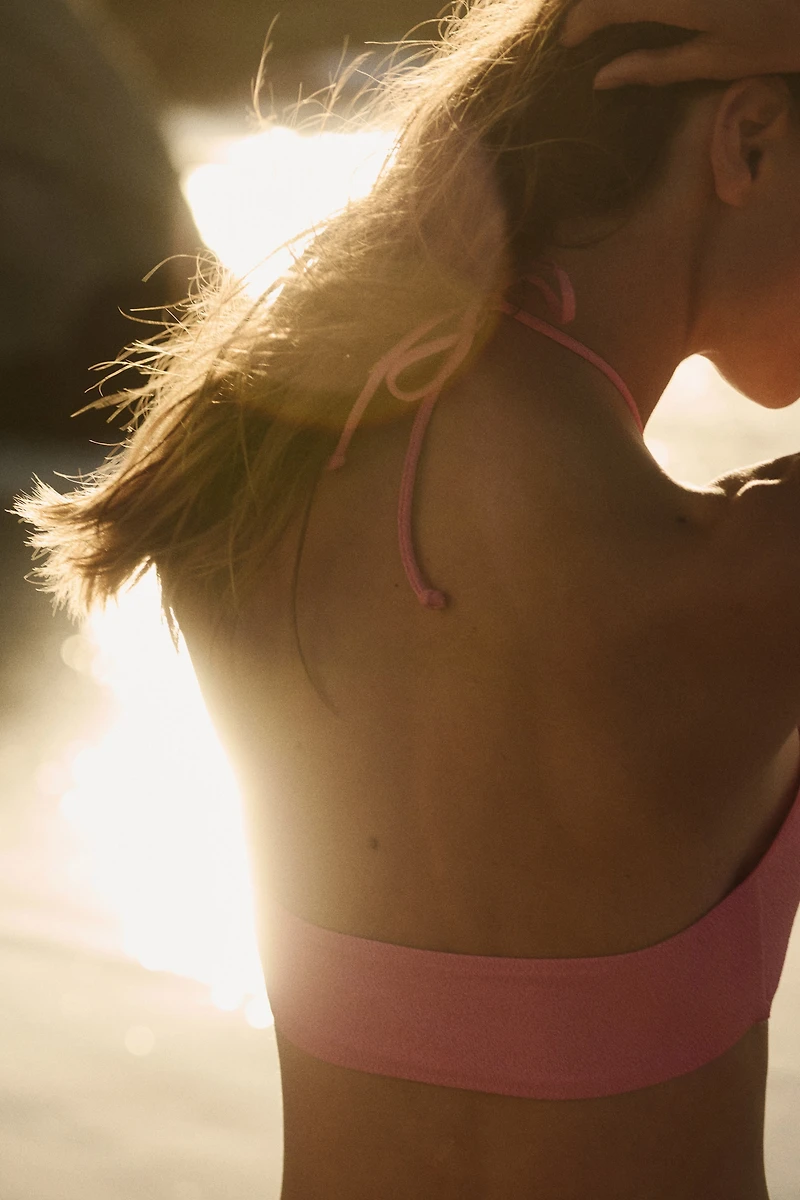 Padded Halterneck Bikini Top