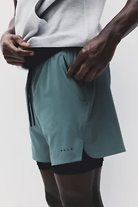 Double-Layered Sports Shorts with DryMove™