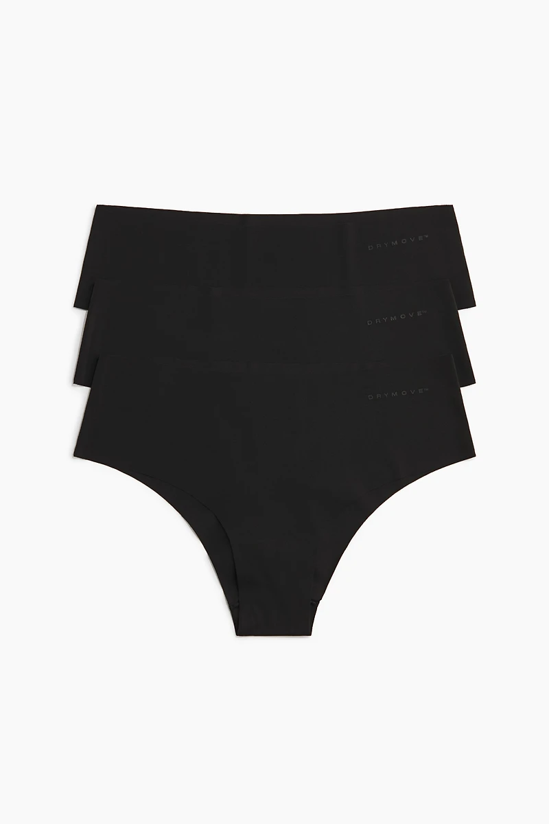 3-Pack Sports Hipster Briefs with DryMove™