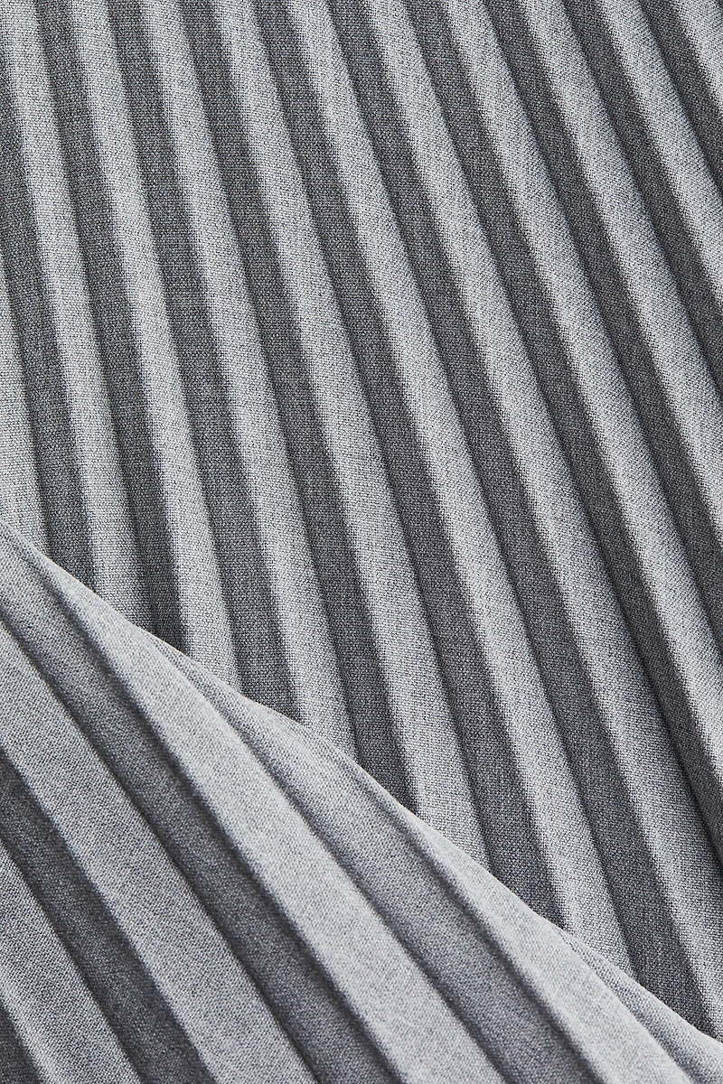 Mini jupe-short plissée