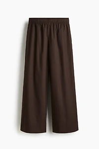 Ankle-Length Cotton Pants