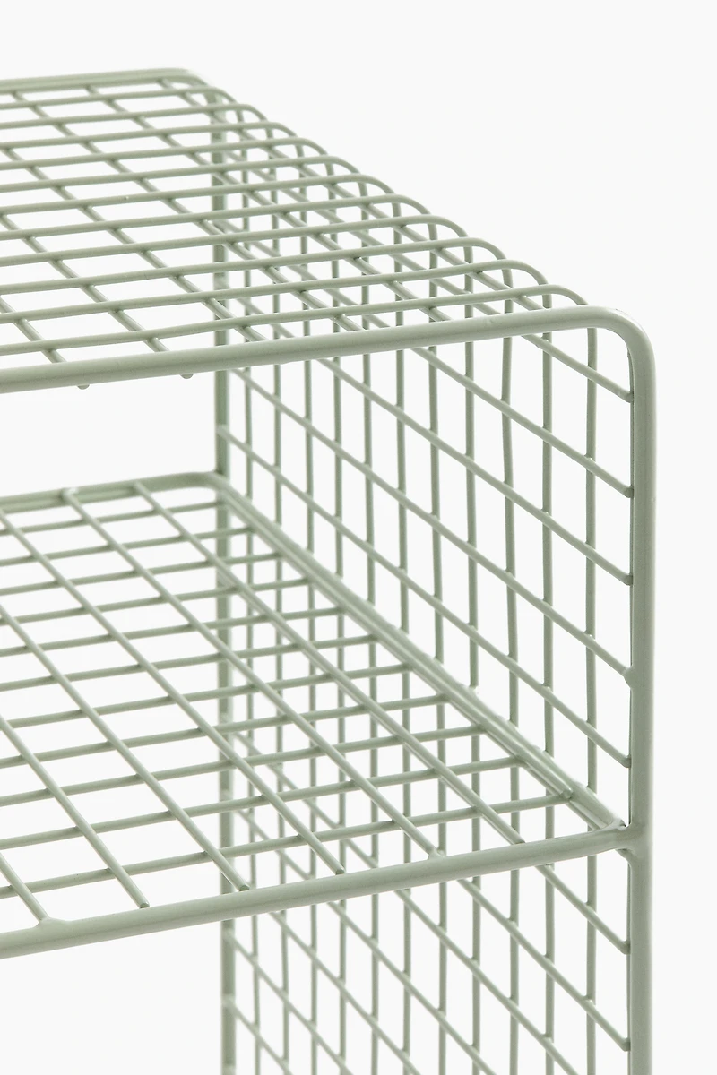 Metal Wire Nightstand