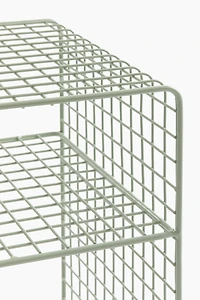 Metal Wire Nightstand