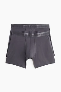 Lot de 2 caleçons boxeurs Lycra🅫 mi-longs