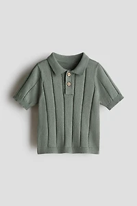 Knit Polo Shirt