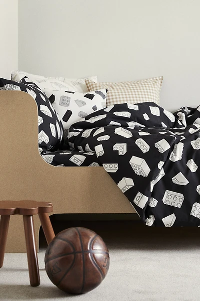 Patterned Cotton Duvet Cover Set