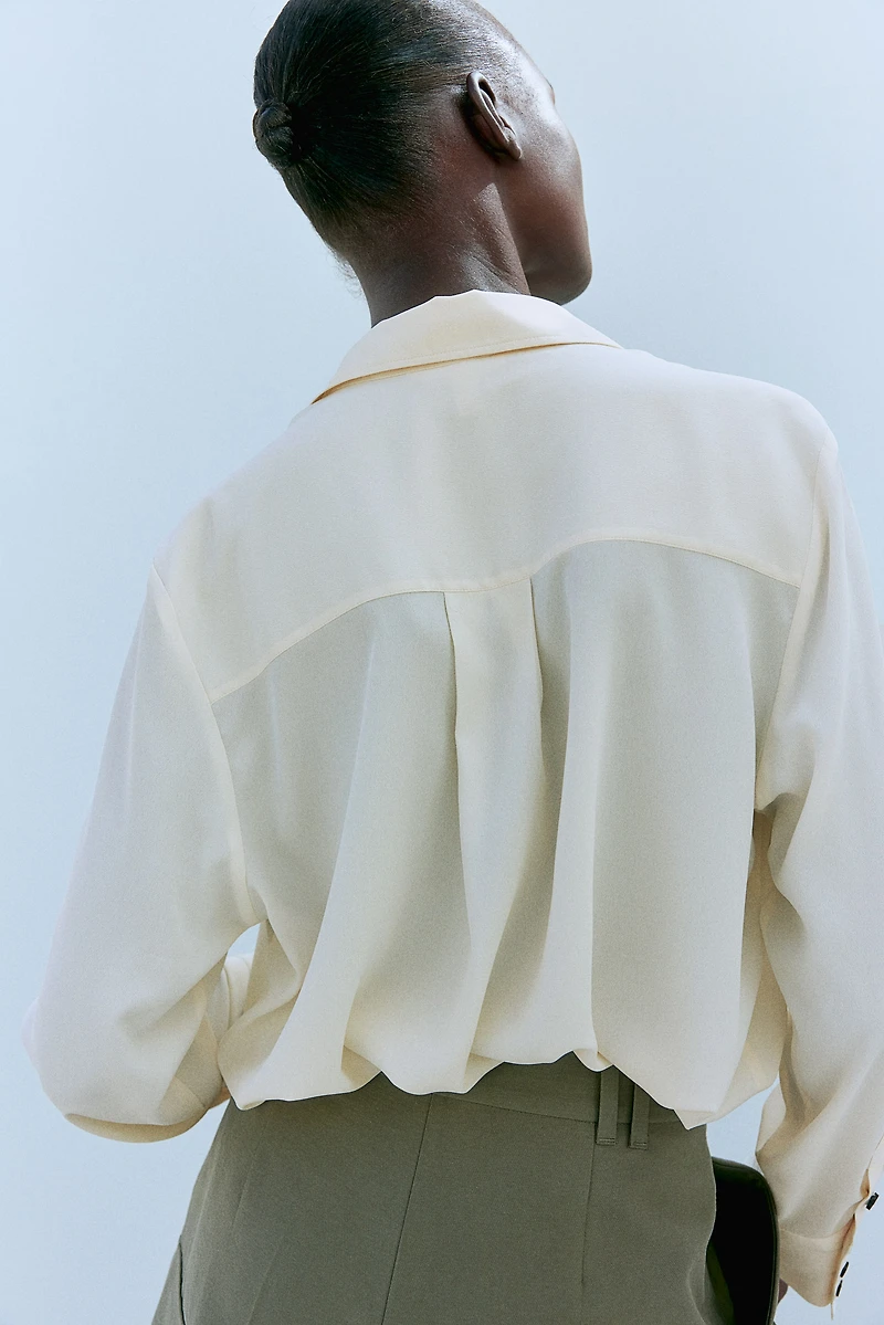 Chemise en crêpe
