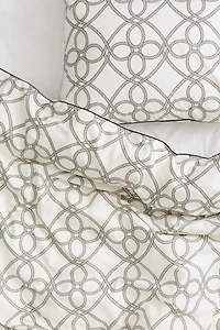 Patterned Twin Duvet Cover Set