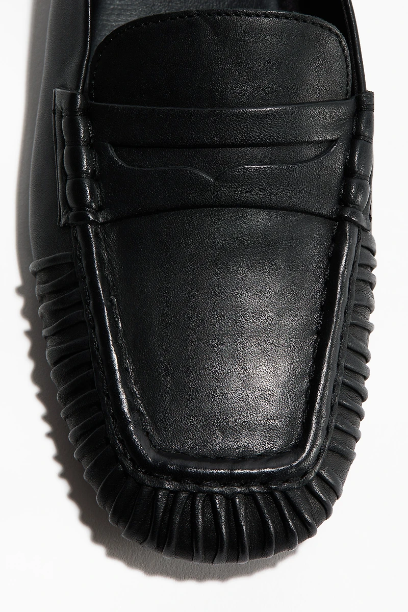 Leather Loafers