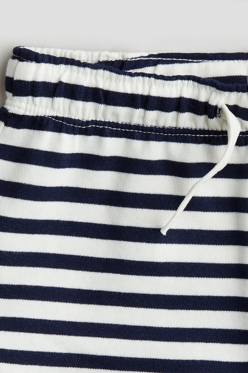 Short en molleton de coton