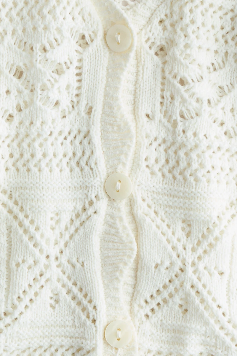 Chandail à l’aspect crochet