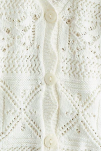 Chandail à l’aspect crochet