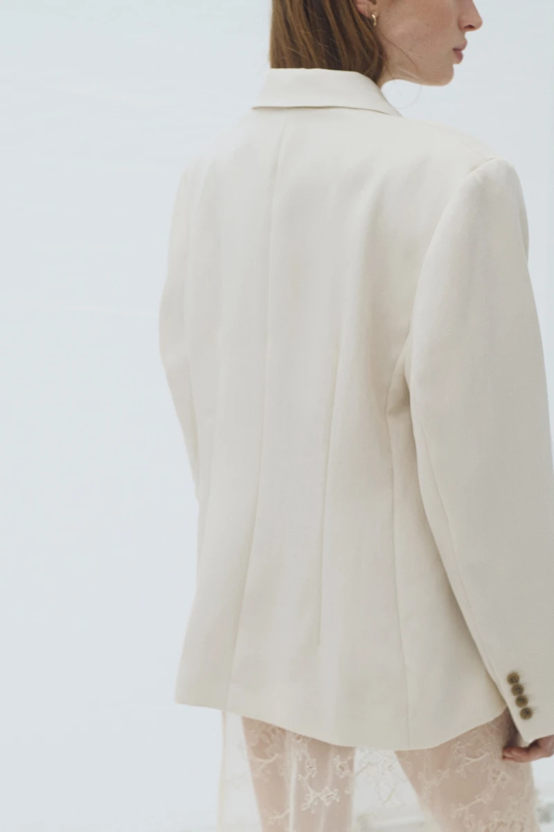 Double-Breasted Blazer