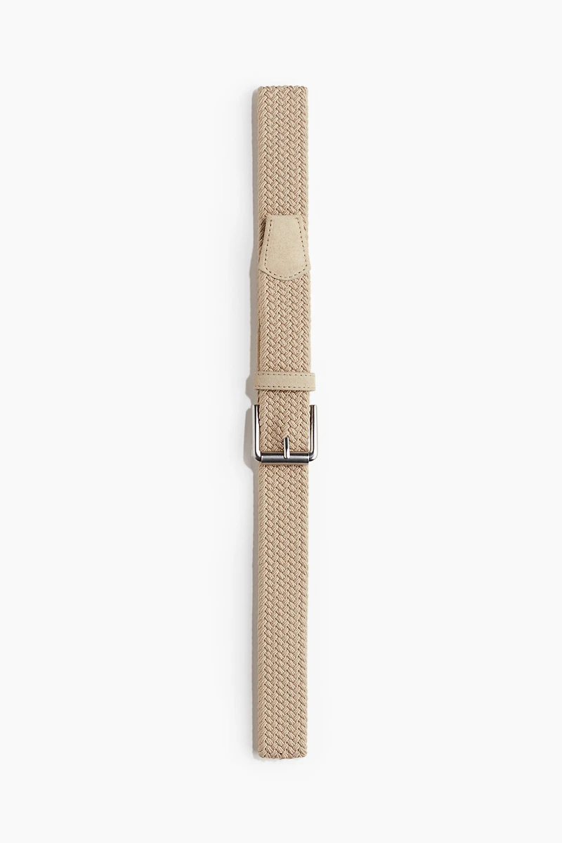 Elasticized Fabric Belt