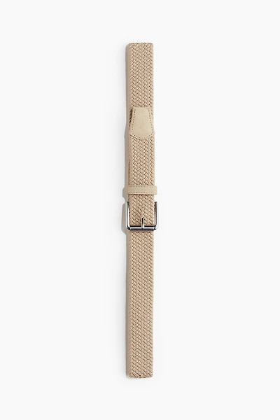 Elasticized Fabric Belt