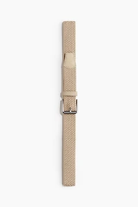 Elasticized Fabric Belt