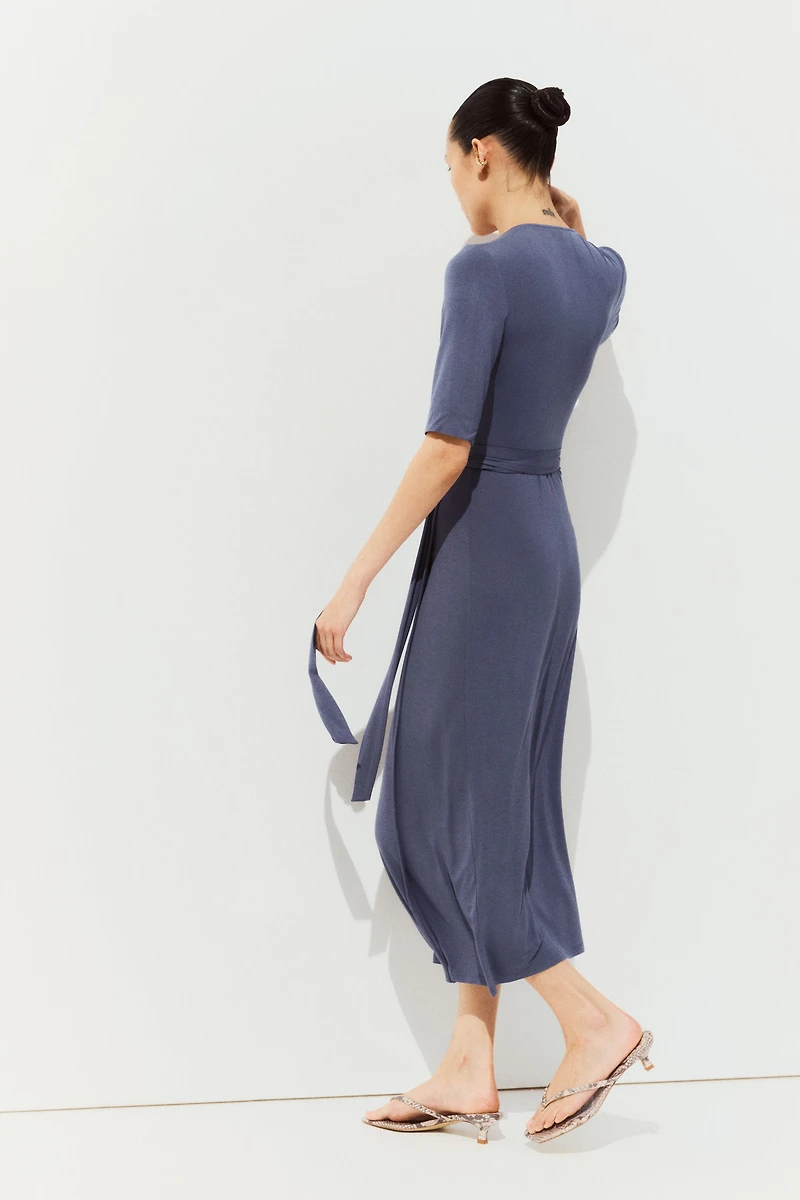 MAMA Nursing Wrap Dress