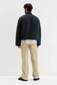 Blouson d'aviateur ample en nylon