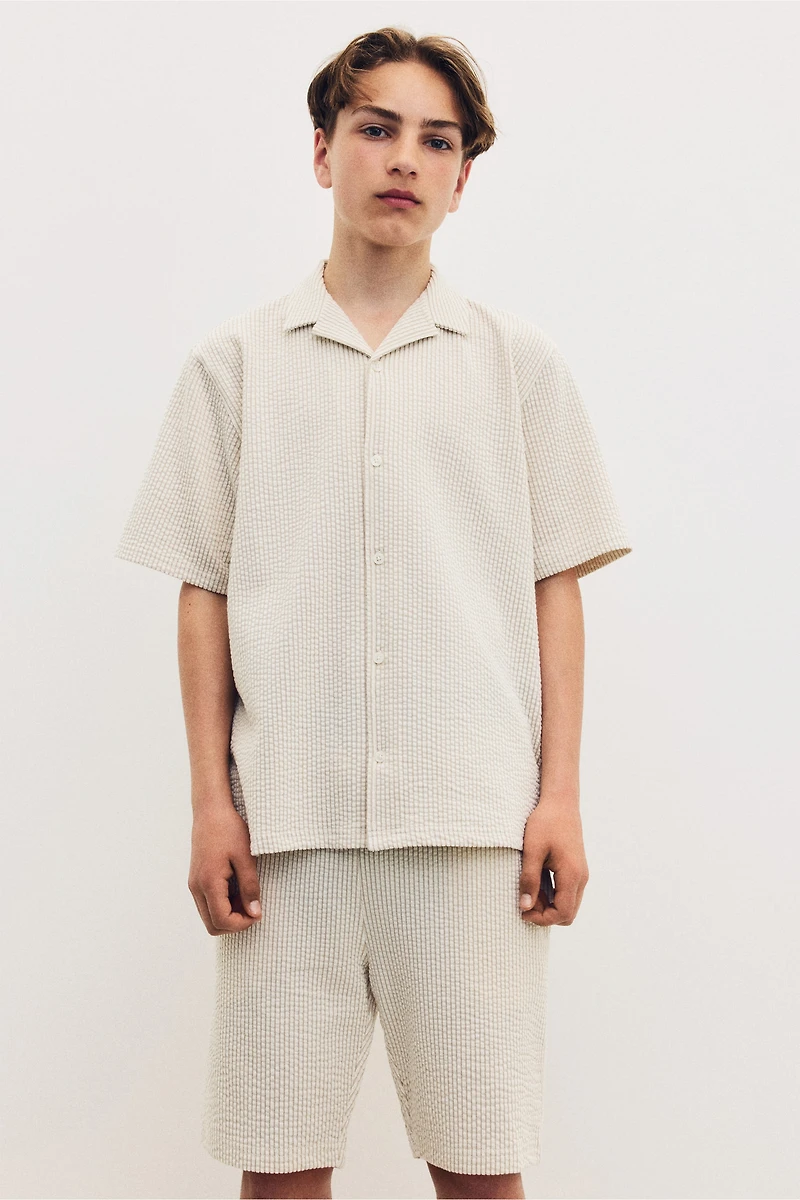 2-Piece Shirt and Shorts Set