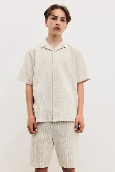 2-Piece Shirt and Shorts Set