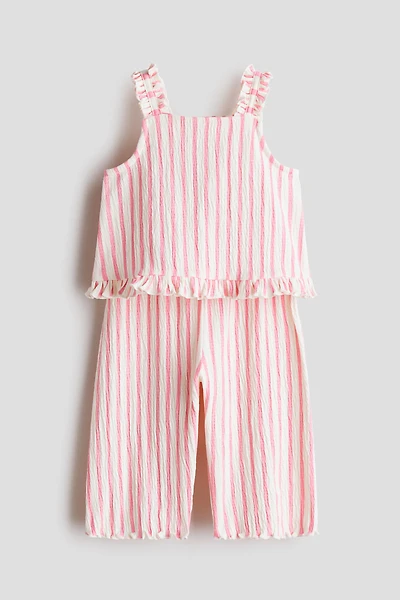 Ensemble imprimé 2 pièces en coton