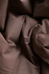 Washed Cotton Twin Duvet Cover Set