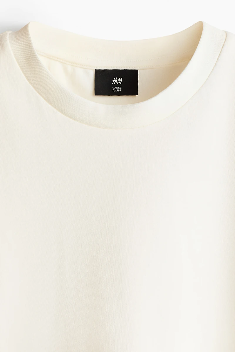 Loose-Fit Interlock T-Shirt