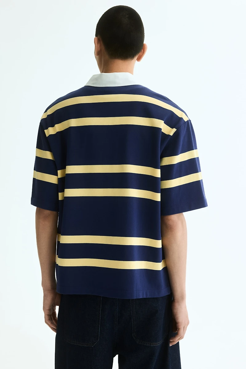 Polo ample en coton