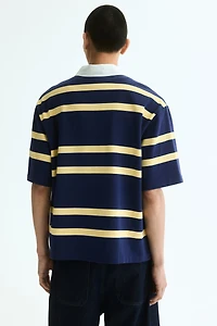 Polo ample en coton