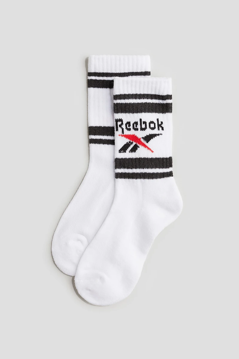 2-pack Socks with Motif