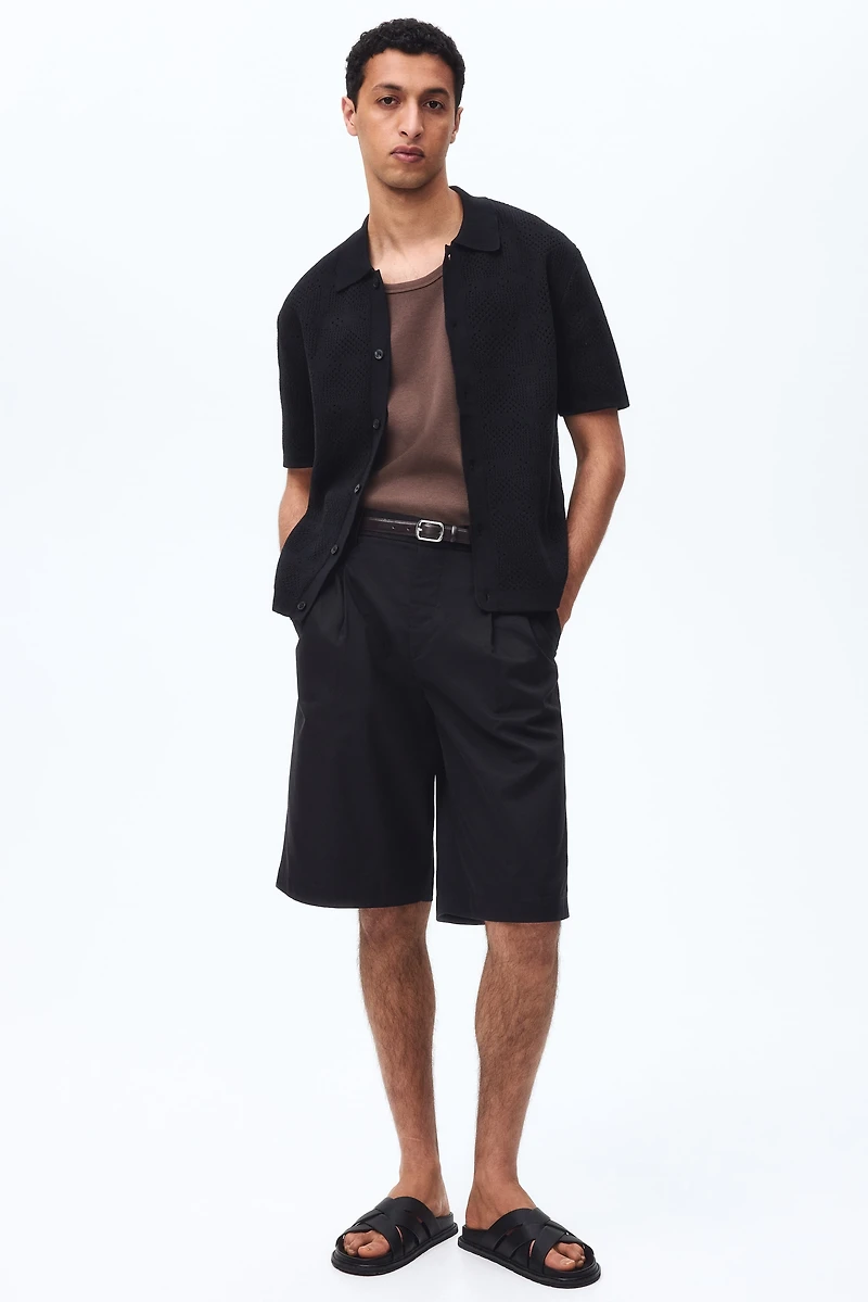 Regular-Fit Knit Shirt