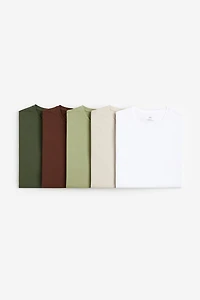 5-pack Slim Fit T-shirts